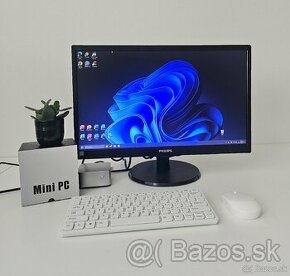 Mini Office PC Set Intel N100 3.4 GHz 16 GB DDR4 SSD WiFi - 1