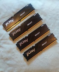 2x16 GB RAM Kingston BEAST FURY DDR5 6000