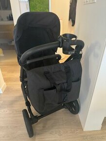 EASYWALKER Kočík kombinovaný Jimmey Pepper Black - 1