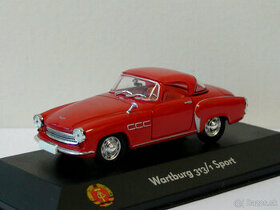 Model Wartburg 313/1 Sport v mierke 1:43 od Altas Editions