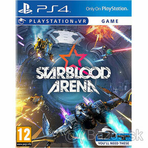 Predám originál novú hru STARBLOOD ARENA VR na : PS4 PS5