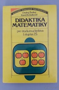 Didaktika matematiky (Šedivý, Križalkovič),1. vydanie (1990)