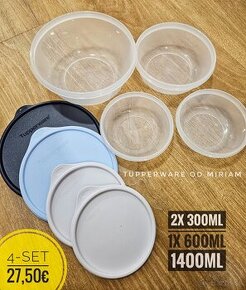 Misky Hitparáda Tupperware 4ks