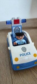 Policajné auto Lego duplo s policajtom