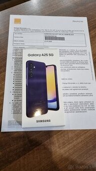 Samsung Galaxy A25 5G 6/128GB zabalený,záruka2r