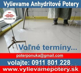 ANHYDRITOVE POTERY - PODLAHY ...VOĽNÉ TERMÍNY ++8