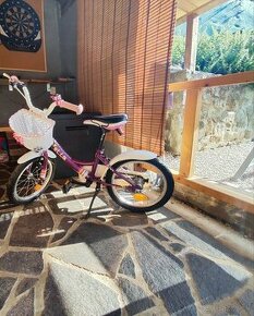 Dievčenský bicykel 4 - 6 rokov
