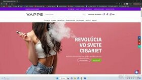 Predám eshop- vlastný brand VAPPE