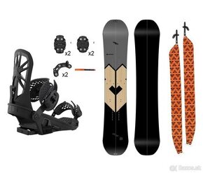 ⭕ splitboard HATCHEY kompletný set NAJNIŽŠIA CENA na trhu ⭕