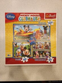 puzzle Mickey Mouse CLUBHOUSE 3+1