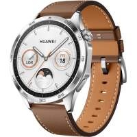 Huawei Watch GT4 46mm brown leather