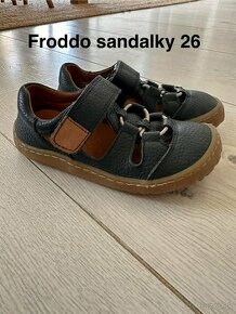 Detske barefoot sandalky Froddo 26 Modre - 1