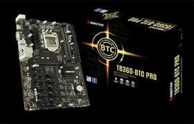 Biostar TB360-BTC PRO 12xGPU /moznost dodat s CPU/