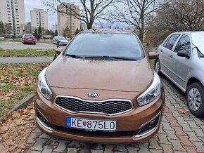 Kia ceed 05/2018 strieborná edicia, 57tis km, 1,4 74 kw