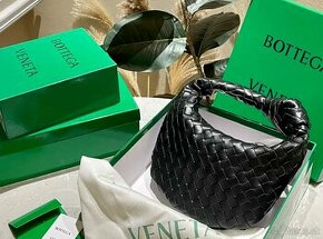 Bottega Veneta Jodie kabelka čierna