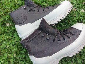 Converse Chuck Taylor kožené hnedé - 1