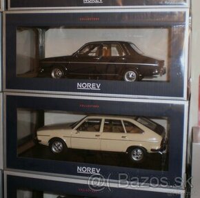 RENAULT 12 TS /1973/ a RENAULT 20 TS/1978/ , NOREV , 1:18 - 1