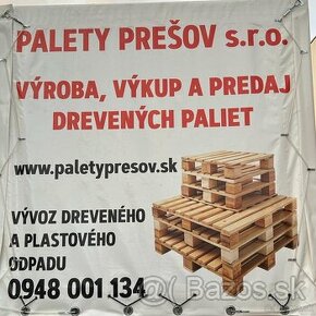 Kupa paliet – Europalety, CP palety, ohrádky