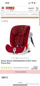 Romer Britax 9-36kg Advansafix III