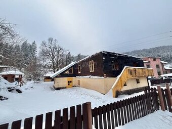 Predaj chalupy po požiari s pozemkom v obci Makov