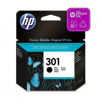 HP 301 BLACK - atramentová farba do tlačiarne