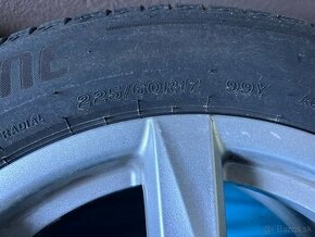 Letné pneumatiky Bridgestone 225/60 R17 ako nové - 1