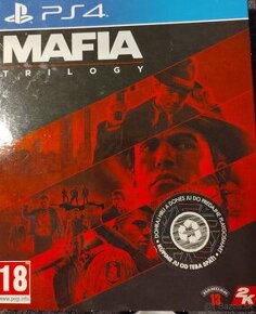 Predám hru na PS4 MAFIA trilogy