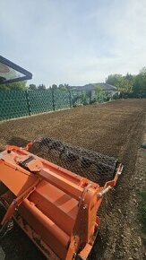 Spätná fréza, zakladač travnika, komplet výsadba trávniku - 1