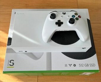 Xbox series s - 512 gb + 3 hry