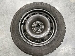 5x100 r15 kolesa disky vw polo zimne 185 60 15 škoda seat - 1