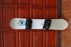 snowboard Burton 152 cm , topanky atomic, de lux , boa