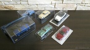 Autíčka modely Aston Martin, Maserati, Tatra 1:43.