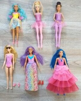 Nehrané Barbie Dreamtopia víly, princezné, baletky