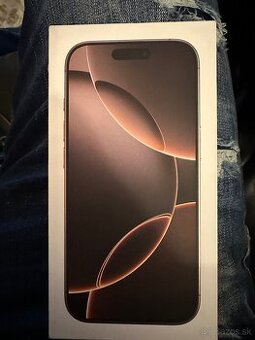 iPhone 16 pro desert titanium 128 gb