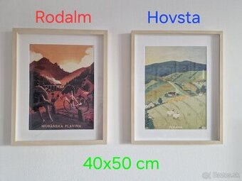 Ikea rám Hovsta/Rodalm