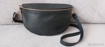 Kožená crossbody kabelka