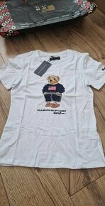 Nové dámske tričko Ralph Lauren XL medvedik