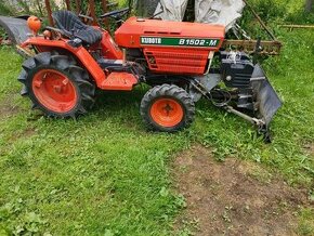 KUBOTA B1502-M 4WD traktor s radlicou - 1