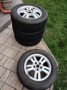 Predám elektróny 215/65R16 so zimnými gumami - 1