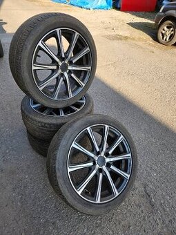 R17" 5x112 7,5jx17 et45 pneu 225/45 r17 90%