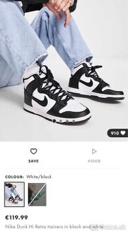 Nove Tenisky Nike Dunk Hi Retro(43)