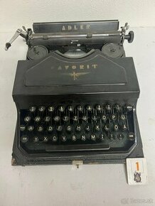 Starožitný písací stroj č.1 - 1