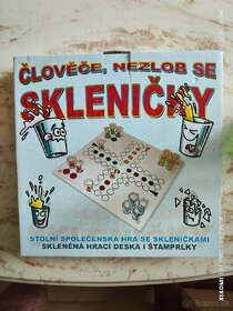 Spoločenská hra - Skleničky