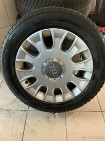 Originál Audi disky R17 + zimné pneu 235/55 r17