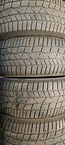 Predám 4ks jazdené zimné 235/55r18-100H Continental