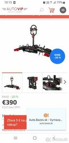 Predám nosič bicyklov na ťažné Buzz rack e-scorpio