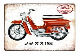 plechová cedule - Jawa 05 De Luxe