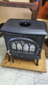 Liatinové kachle Jotul F 3 CB modročierný smalt