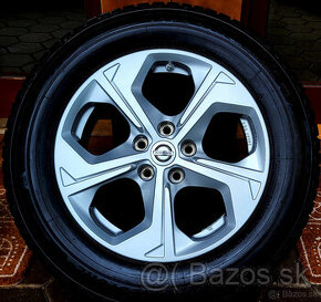 alu R17 5x114,3 orig. Nissan + Renault + Dácia /+ zimné pneu - 1