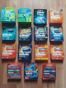 Gillette, SCHICK náhradné hlavice.